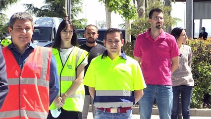 Los Reyes guardan un minuto de silencio