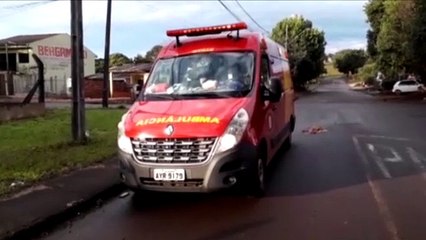 Homem de 63 anos é socorrido pelo Siate no Bairro Santo Onofre