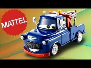 2013 Cars 2 Ivan Mater Deluxe Mattel Diecast Disney 1:55 scale Carl Attrezzi Cricchetto Maters toys