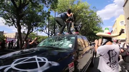 Disturbios en México por muerte de joven supuestamente a manos de policías