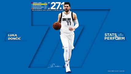 Focus - Dončić, les statistiques du prodige de la NBA