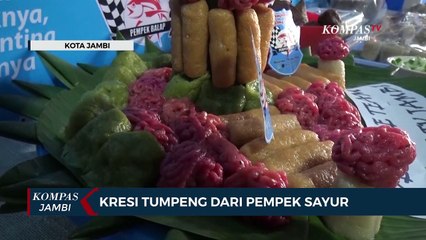 Kreasi Tumpeng Dari Pempek Sayur