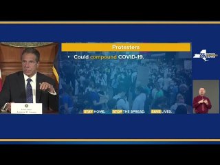 Cuomo to protesters: 'Assume that you are infected' with coronavirus