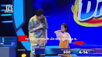 THÍ SINH NHÍ NHẦM LẪN GIỚI TÍNH CỦA GIL LÊ