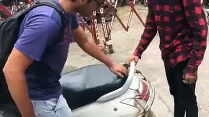 #5 Video कमाल की तरकीब स्कूटी कि लॉक शीट को बिना चाबी के अनलॉक कर दिया Security टॉय टॉय फिस