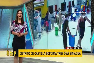 Piura: varios distritos se quedaron sin el servicio de agua en plena pandemia