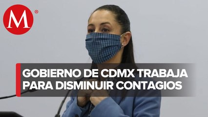 Hoy, primer semáforo de CdMx por covid-19; estaremos en rojo, advierte Sheinbaum