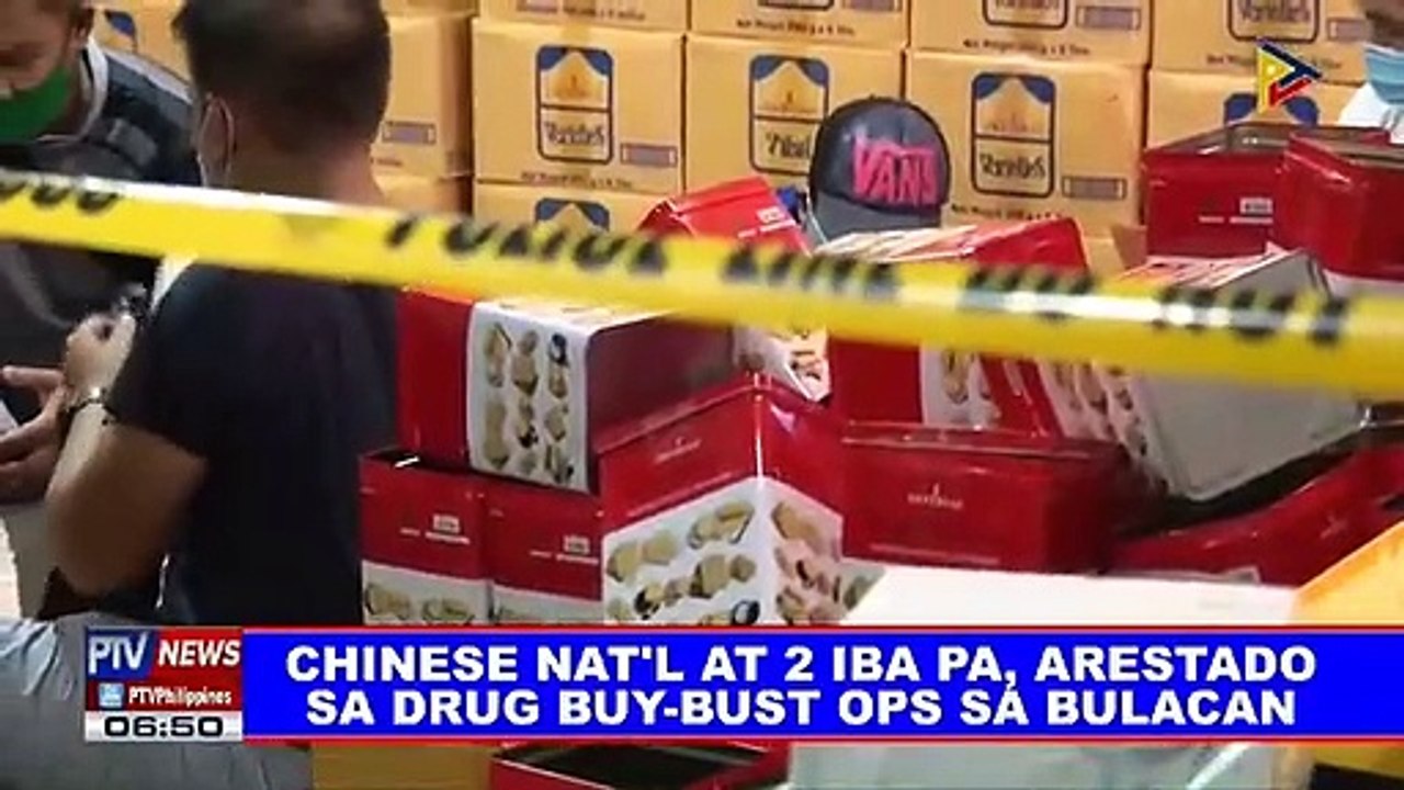 Chinese nat'l at 2 iba pa, arestado sa drug buy-bust ops sa Bulacan