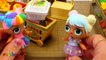Surprise Dolls Shopping At Shopkins Store + Cleaning the Puppy's House