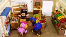 Paw Patrol Skye & Chase Pretend Play Shopping with Disney Mickey Mouse & Minnie
