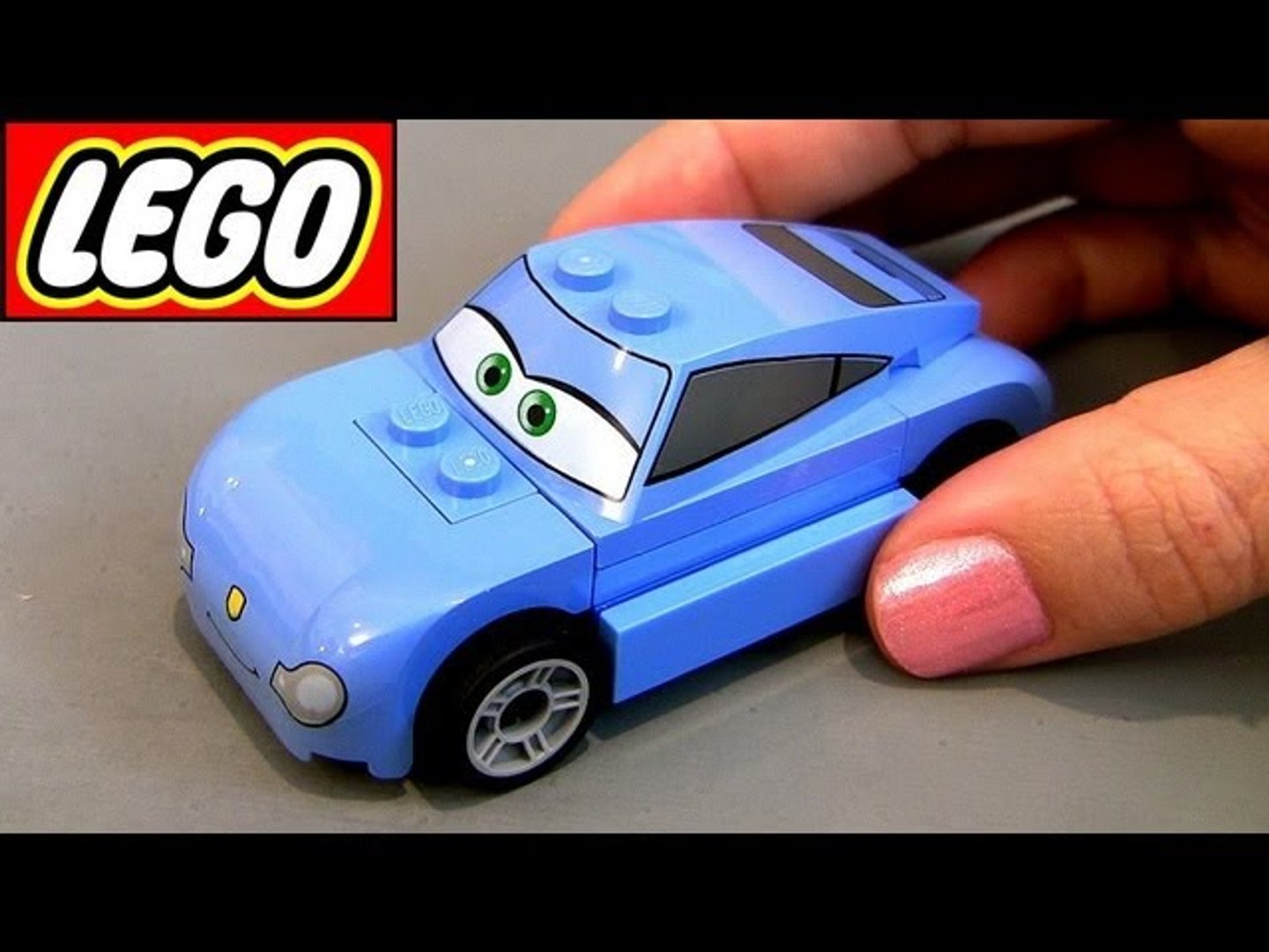 Lego Cars 2 Sally Review how-to build Disney Pixar toys 32 pieces From 8487  Flo's V8 Cafe - video Dailymotion
