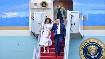 Trump Denies He, Melania, And Barron Were Rushed To Safety During Protests