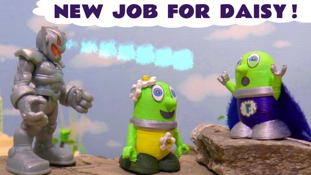 New Job for Daisy in this Funny Funlings Toy Story with Marvel Avengers Ultron and the Hulk in this Family Friendly Full Episode English story for Kids from a Kid Friendly Family Channel