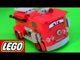 Cars 2 LEGO Fire Truck Red Disney Pixar toy review how-to build buildable toys