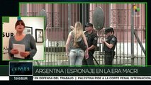 Denuncian al expdte. argentino Mauricio Macri por espionaje ilegal