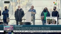 Uruguay: sindicatos realizan paro parcial en defensa del empleo digno