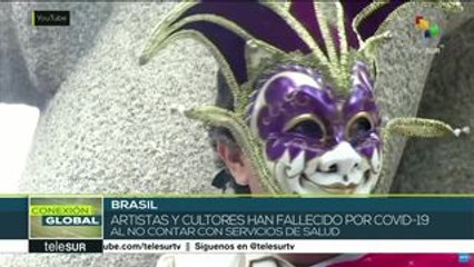 Brasil: artistas se organizan ante la desprotección a la salud