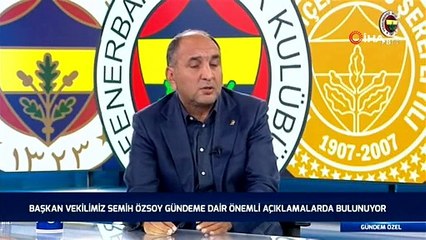 Semih Özsoy: "Neye hizmet ettiği belli olmayan bir açıklama oldu"