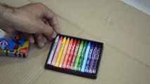 Doms Extra Long Wax Crayons 12 Shades