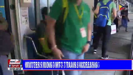 Descargar video: Number of commuters riding MRT-3 trains increasing