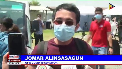 260 OFWs from Dubai arrive at Clark Int'l Airport