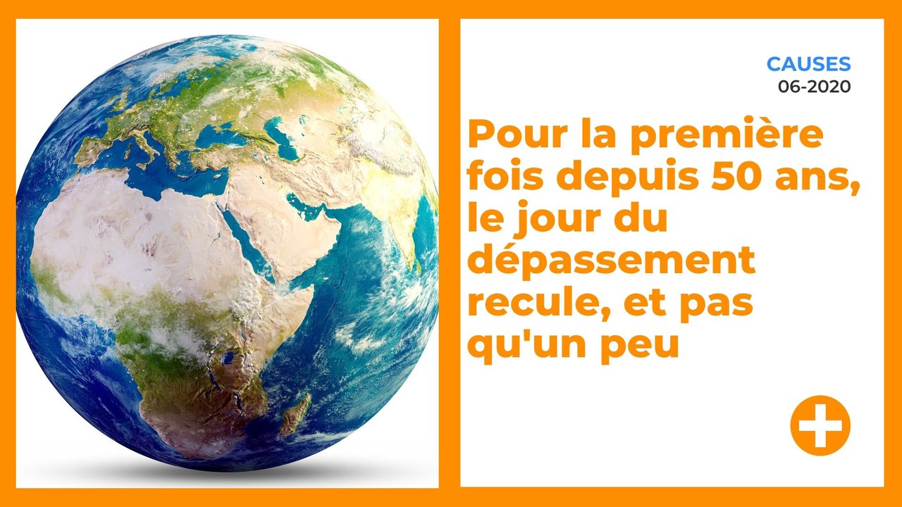 Pour la première fois depuis 50 ans, le jour du dépassement recule, et pas qu'un peu