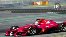 Ferrari F1 Concept at Circuit de Barcelona-Catalunya