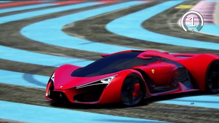 Ferrari F80 Concept at Circuit Paul Ricard