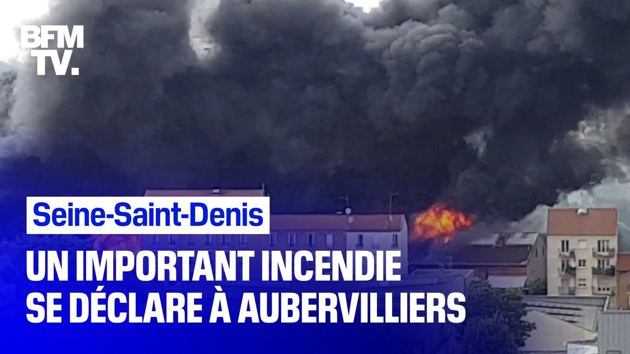 Seine-Saint-Denis: un important incendie se déc...