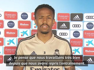 Real - Militão : "Nous sommes prêts pour la reprise"