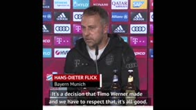 VIRAL: Football: Bayern not bitter to miss out on Werner - Flick