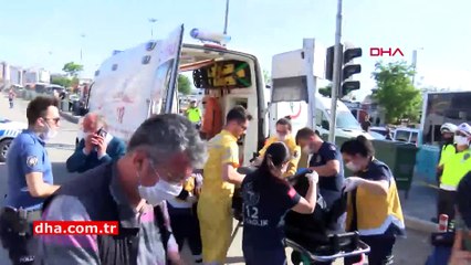 Kadıköy'de feci kaza! Ayağı takıldı sonrası korkunç...