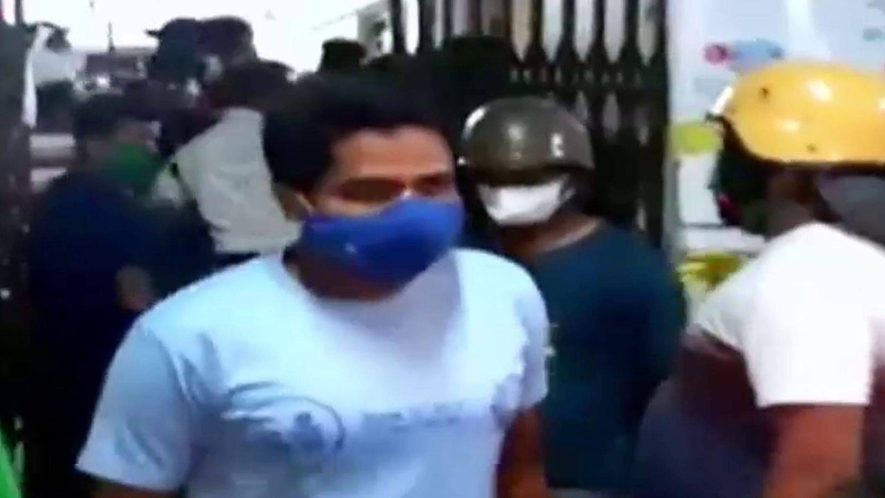 BJP-TMC Workers clash in Howrah, several injured