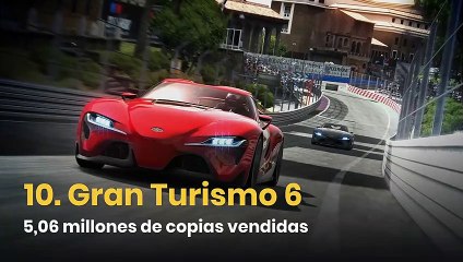 Los videojuegos más vendidos de la PS3
