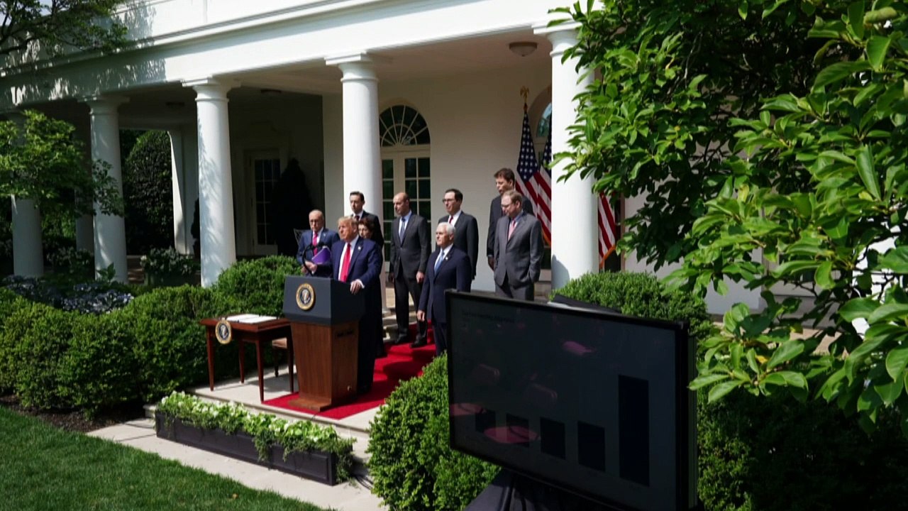 Trump lobt US-Wirtschaft - Arbeitslosenquote im Mai gesunken