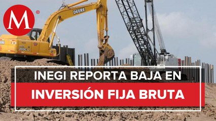 Inversión fija bruta cae 11% en marzo, mayor baja desde 2009: Inegi