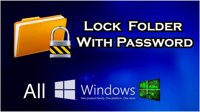 How to set password in files and folders without any software.