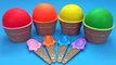 Play Doh Ice Cream Cups Surprise Toys Masha and the Bear Minions for kids