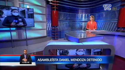 Reporte desde Quito: asambleísta Daniel Mendoza rinde su versión en Fiscalía