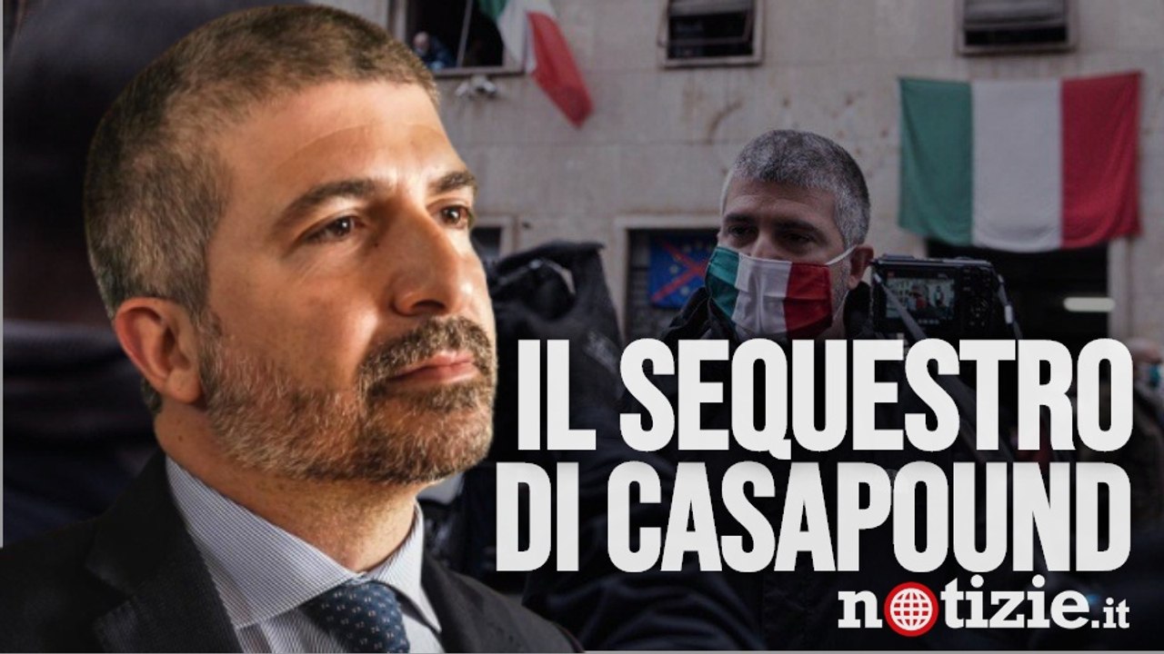 Roma, sequestrata la sede di Casapound in via Napoleone III: "Sgombero coatto? Siamo pronti" | Notizie.it
