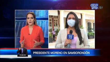Reporte: Presidente Moreno participa del gabinete ampliado desde Samborondón