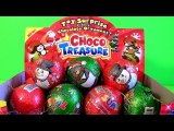 Choco Treasure Surprise Eggs Huge Christmas Chocolate Huevos Snowman by Disney Funtoys