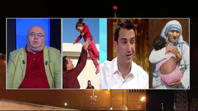 Ju flet Moska - Erion Veliaj i vetëshpikur si Lali Eri , karikaturë e Nënë Terezës