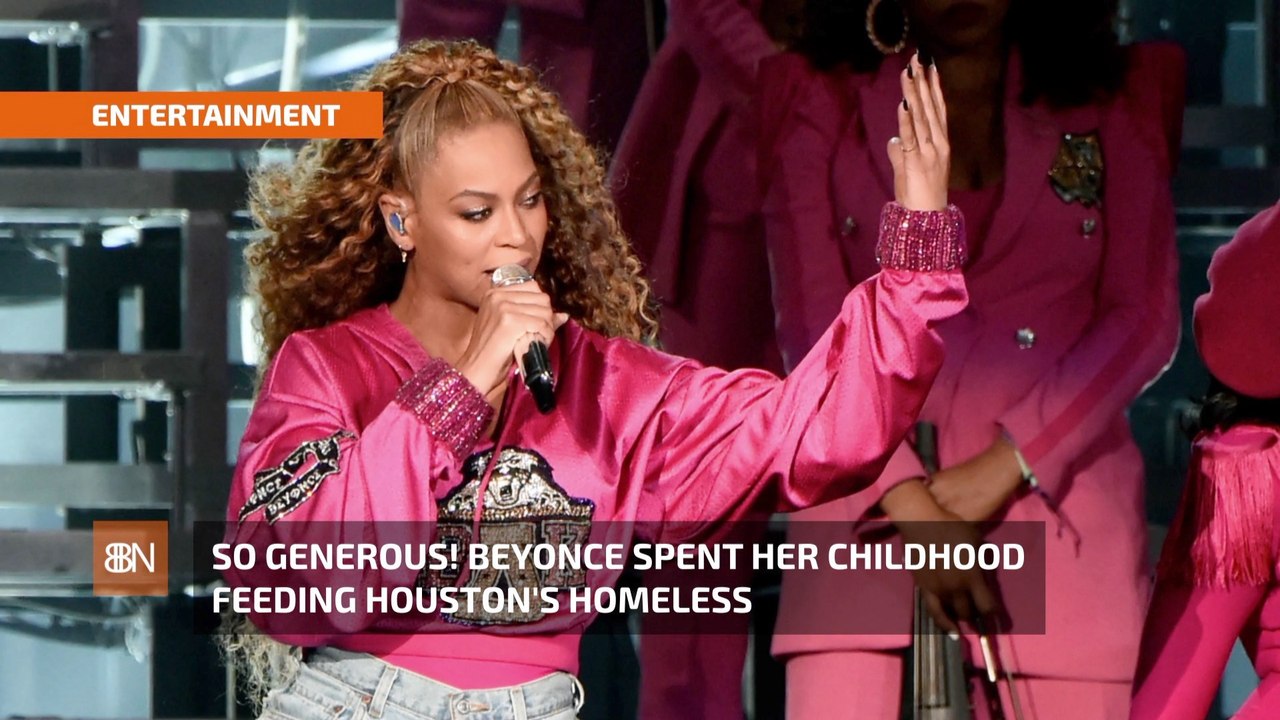 Beyonce Helps Houston