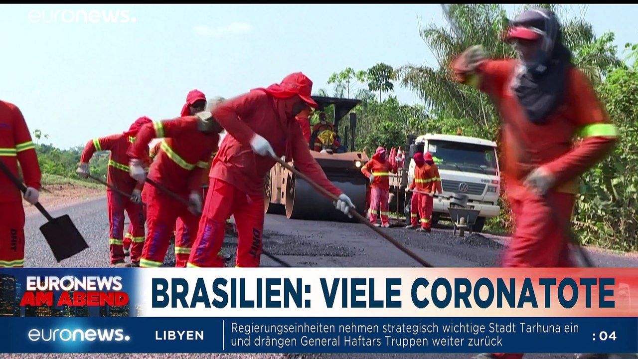 George Floyd, Maddie McCann, Covid-19 in Euronews am Abend am 05.06.