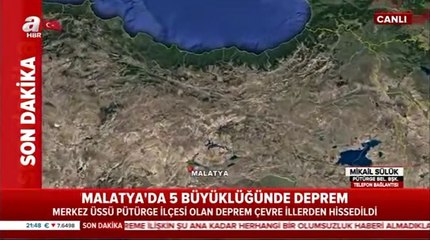 Malatya'da 5.0 şiddetinde deprem oldu! Birçok ilde hissedildi
