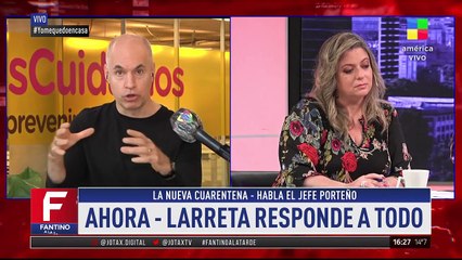 Horacio R. Larreta responde a todo en #FantinoALaTarde