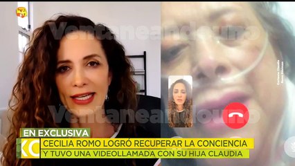 ¡La actriz Cecilia Romo ya recuperó la conciencia y respira por sí misma! | Ventaneando