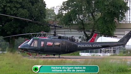 Hackers divulgam dados de militares do Rio de Janeiro