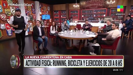 Actividad física en CABA: running, bicicleta y ejercicios de 20 a 8 hs
